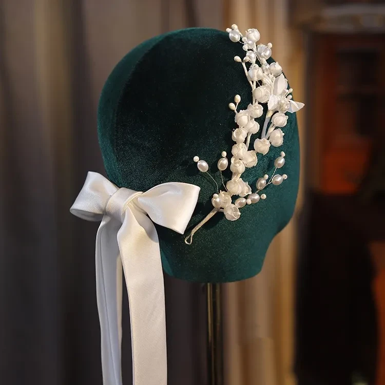 Bride Bell Orchid Several Branches Hairpin Hairband