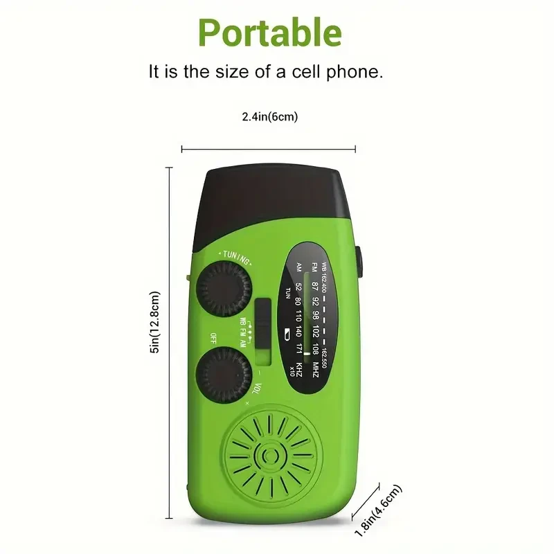 Emergency Radio with Power Bank