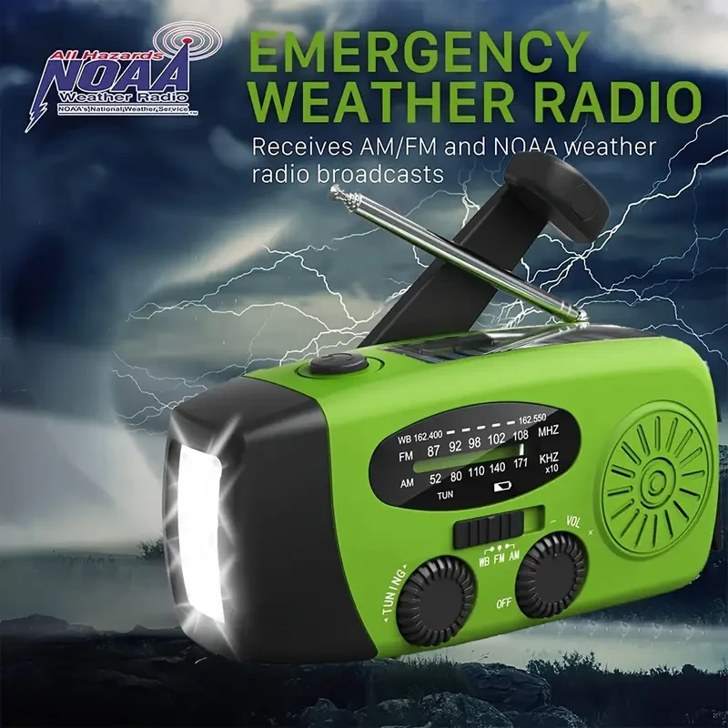 Emergency Radio with Power Bank