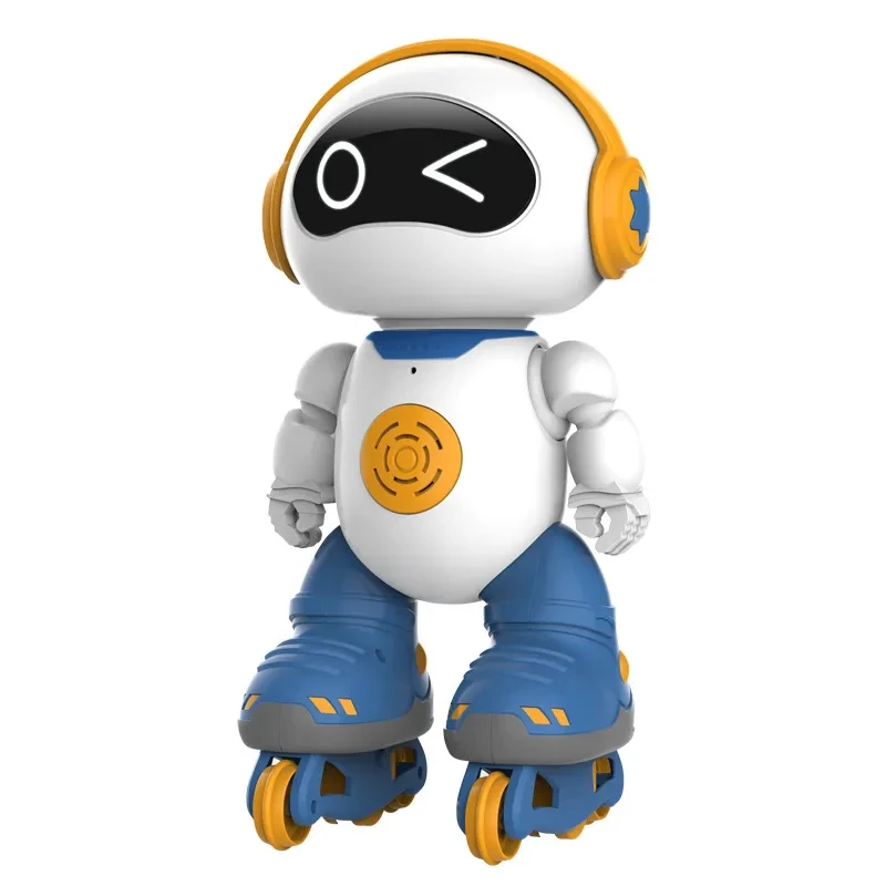 Remote Control Robot Pulley Remote Control Music Light Children's Toy