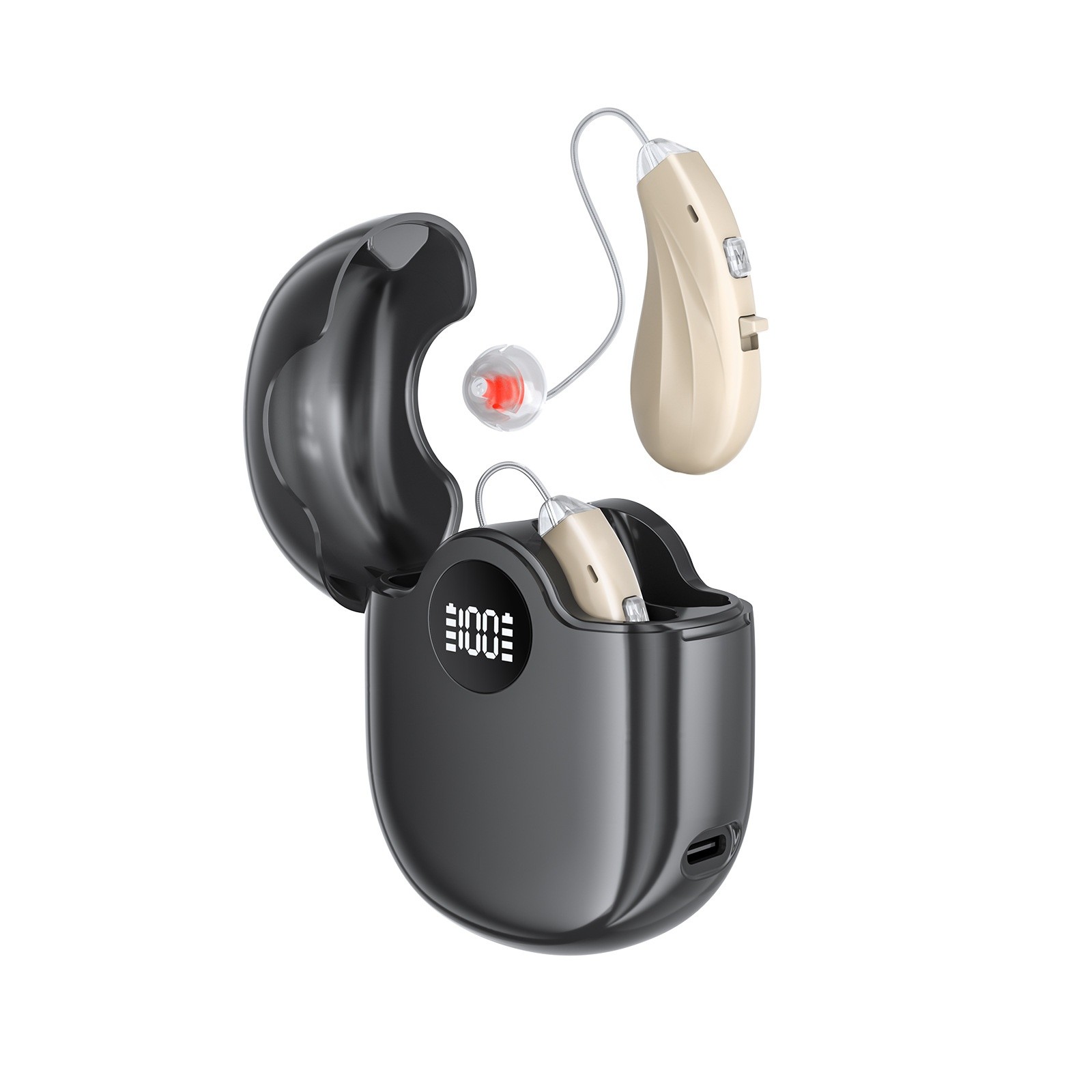 16-channel Behind-the-ear Aid Rechargeable Hearing Aid
