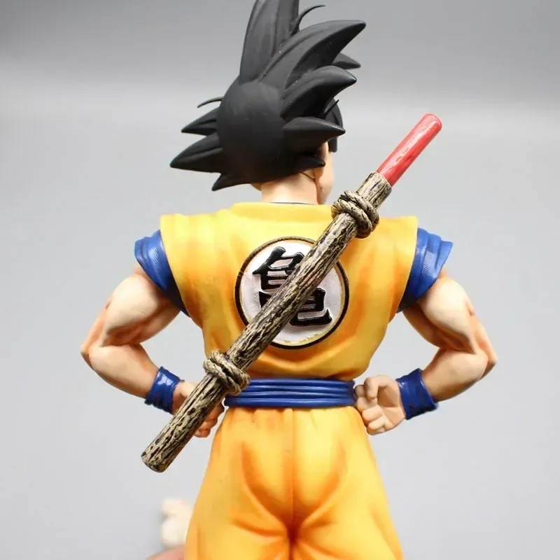 Anime Dragon Ball Dream Sun Goku Figure - Somersault Cloud Super Saiyan Standing Collection Statue