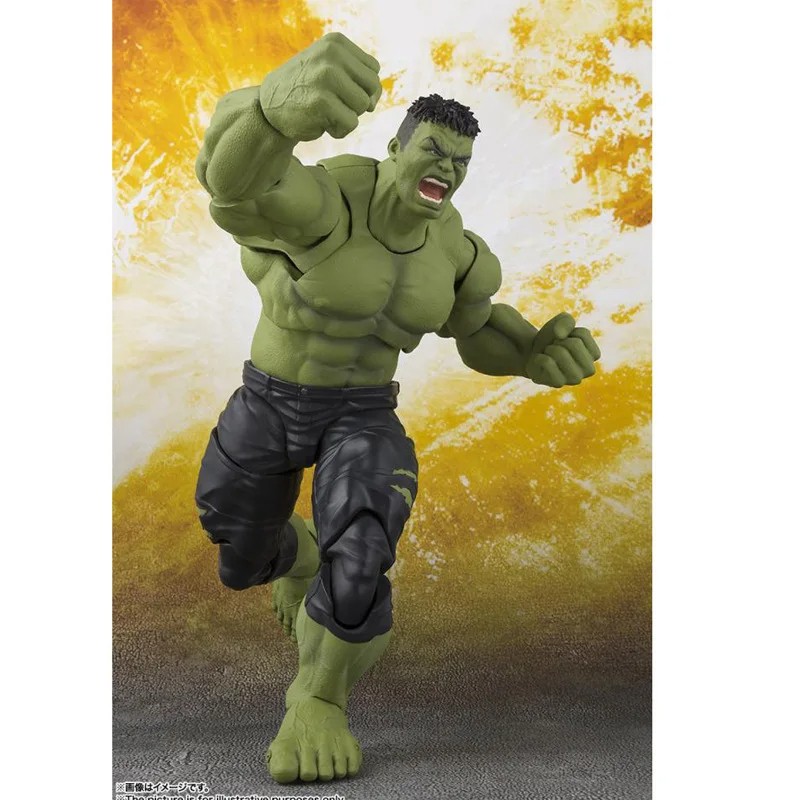 20CM SHFiguarts Thanos Figma 271 Hulk Avengers Infinity War Action Figure