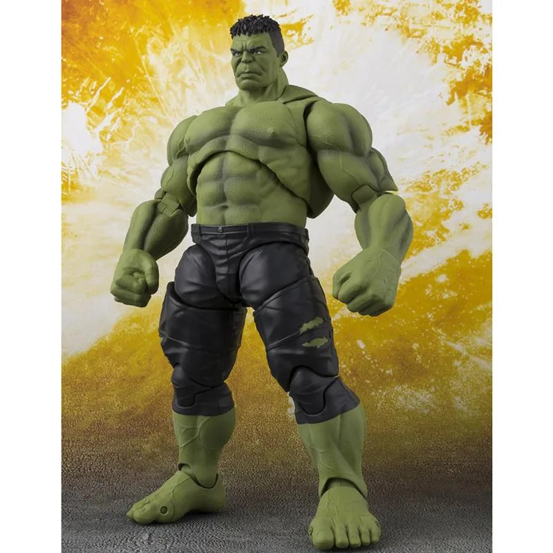 20CM SHFiguarts Thanos Figma 271 Hulk Avengers Infinity War Action Figure
