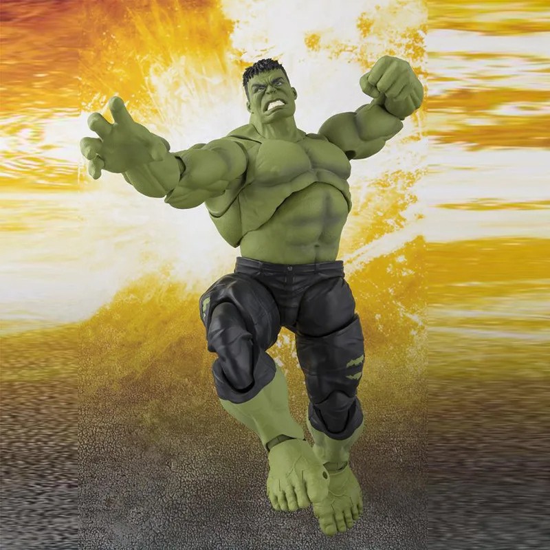 20CM SHFiguarts Thanos Figma 271 Hulk Avengers Infinity War Action Figure