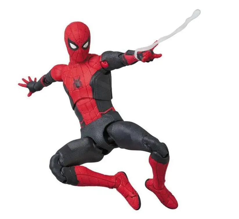 Mafex 113 Marvel Spider-Man BJD Figure - 15cm Spider-Man Far From Home