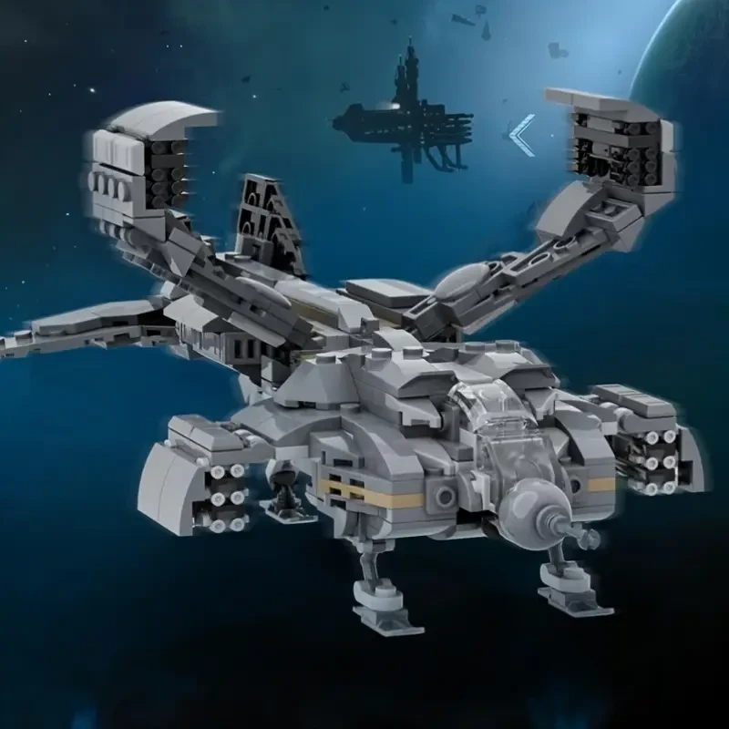 UD-4L Dropship Landing Type - Detailed Extraterrestrial Spaceship Model