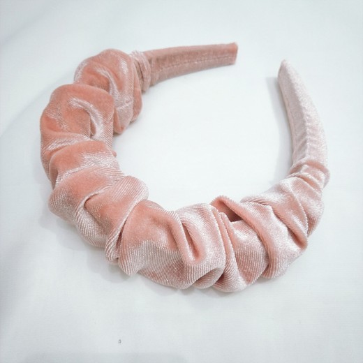 Autumn Winter Women's Wide-brimmed Velvet Headband