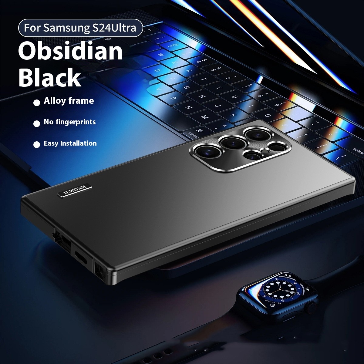 Metal Magnetic Phone Case Drop-resistant Protective Cover