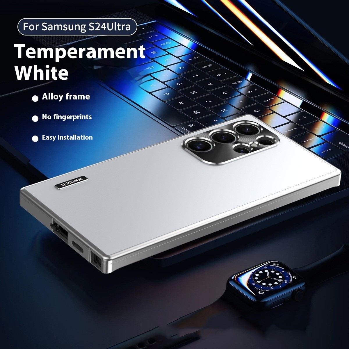 Metal Magnetic Phone Case Drop-resistant Protective Cover