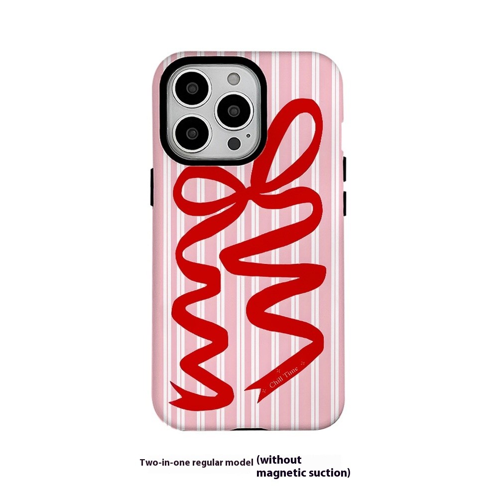 New Large Hole Frosted Bow Feilin Soft Shell