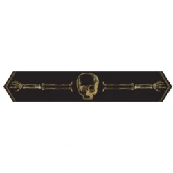 Skeleton Design Table Runner - 33cm x 1.85m
