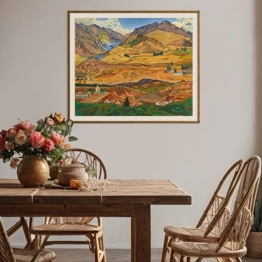 Rita Angus - Print - Central Otago