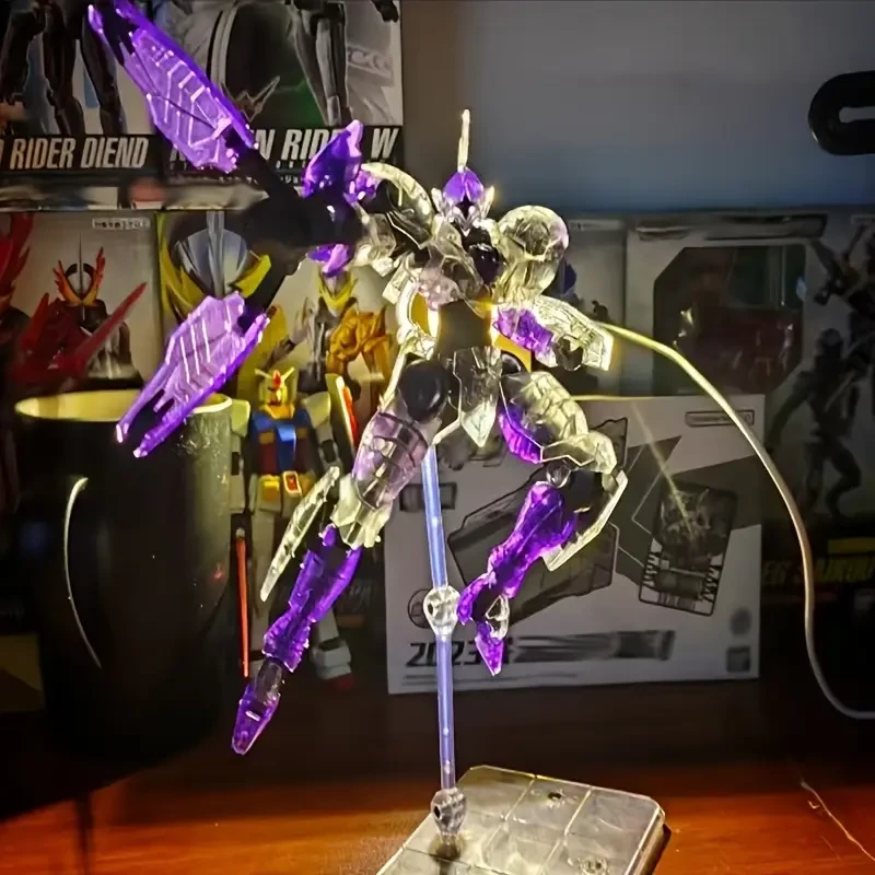 Anime Character Assembly Model with Accessories for Hobby Collection