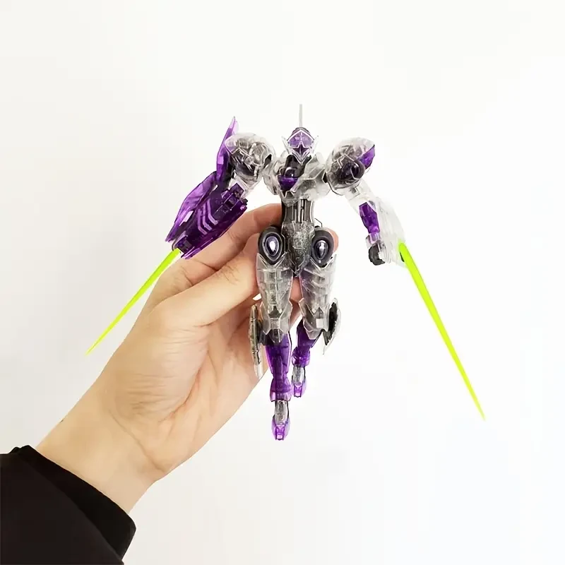 Anime Character Assembly Model with Accessories for Hobby Collection