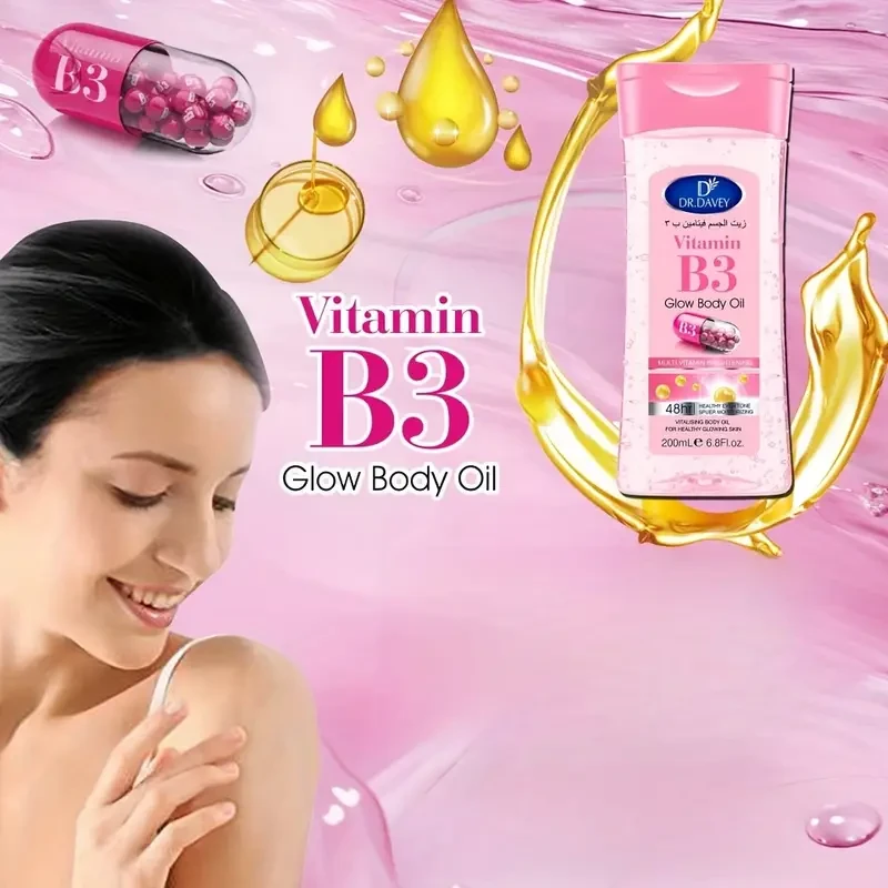 DR.DAVEY Vitamin B3 Glow Body Oil