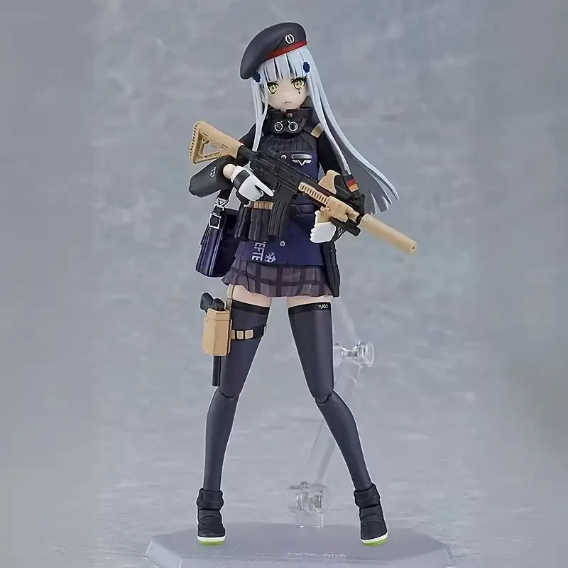 Articulated Anime Military Figure Model