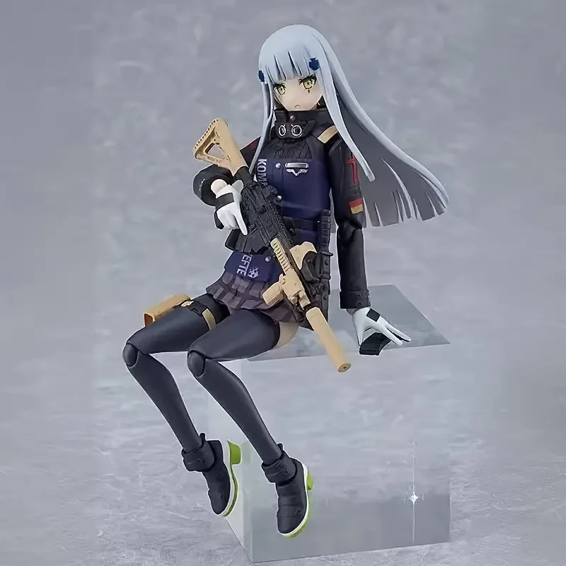 Articulated Anime Military Figure Model