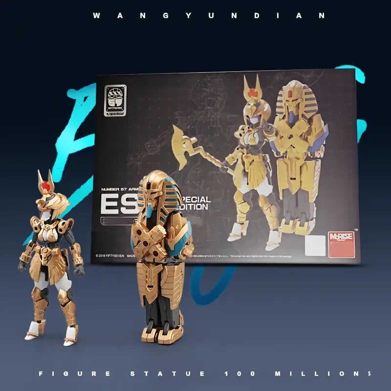 1/ 24 Scale Assembly Set | Ancient Egyptian Guardian Female Guard & Sacred Lion