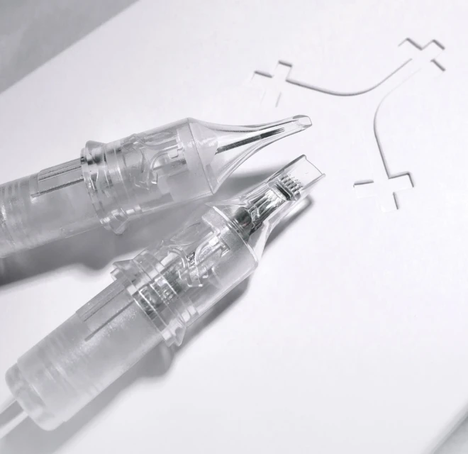 TTTAS Cartridge Needles Curved Magnum