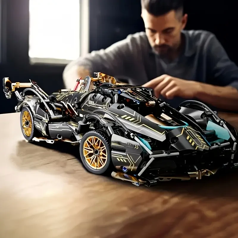 1330pcs Limited Edition Supercar Model Building Blocks Suit