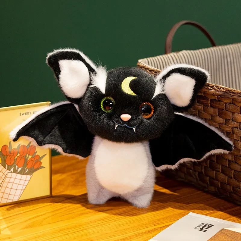 Fashion Halloween Alien Pupil Bat Plush Doll