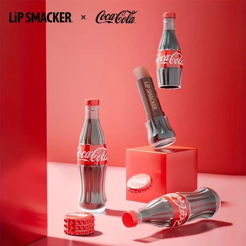 LiP SMACKER Coca-Cola Bottle Shaped Lip Balm Classic Cola Flavor with Vitamin E