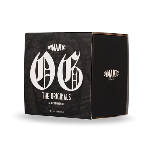 Dynamic OG Tattoo Ink 12 Colour Set  1 oz