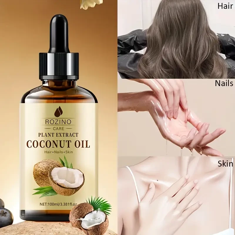 ROZINO Coconut Oil Hair Serum - 100ml/3.52fl