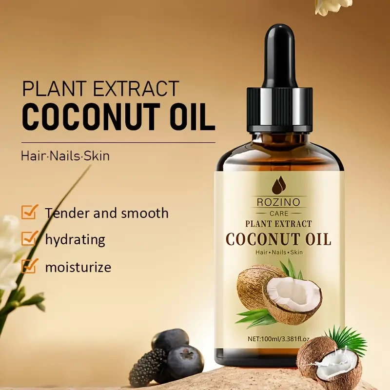 ROZINO Coconut Oil Hair Serum - 100ml/3.52fl