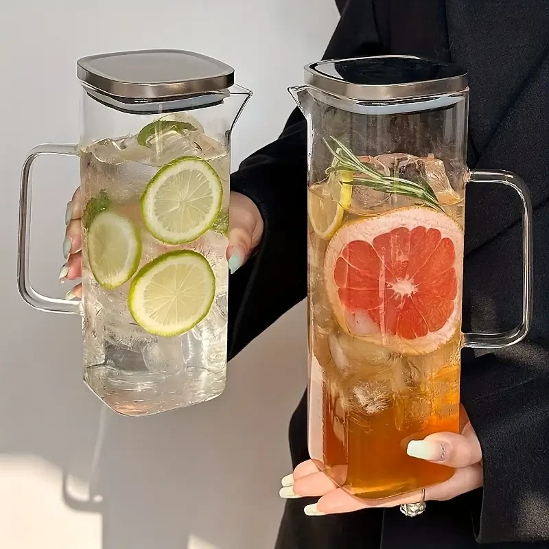 Durable Heat-Resistant Glass Pot