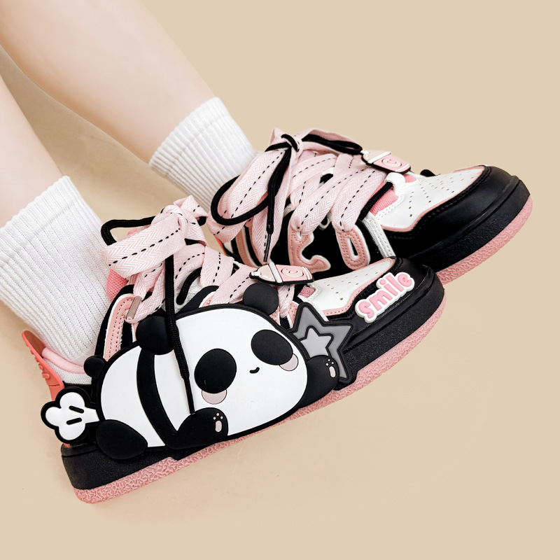 Casual Sports Skate Shoes Female Dopamine