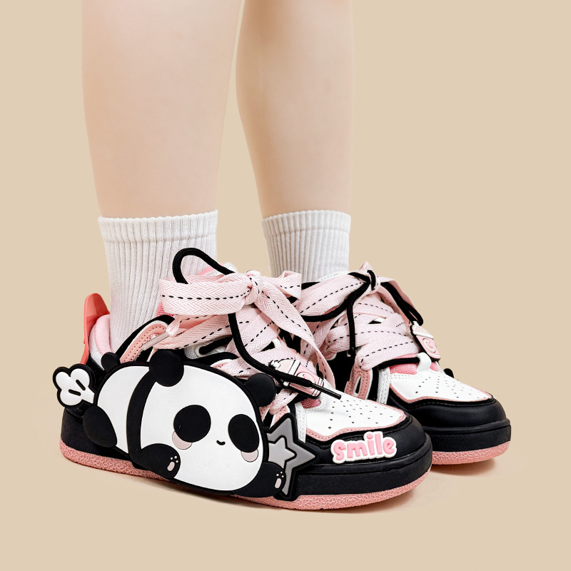 Casual Sports Skate Shoes Female Dopamine