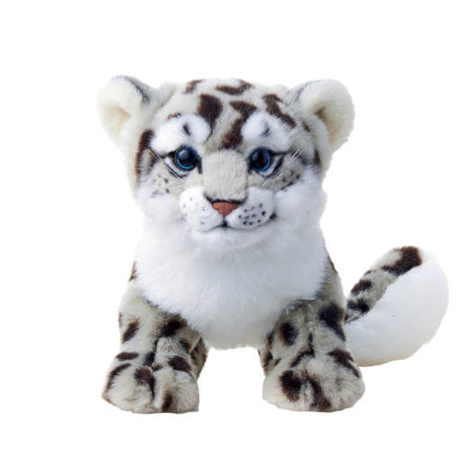 Snow Leopard Plush Cute Simulation Toy Doll