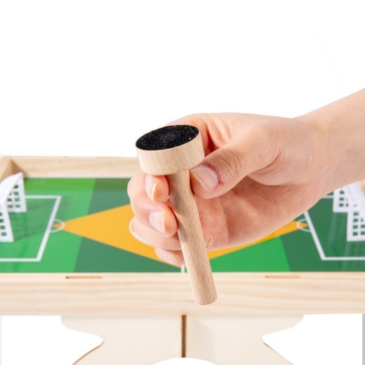 Wooden Tabletop Football Children's Educational Double Toy