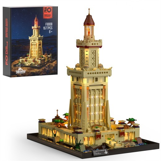LED Building Block Lighting Building Puzzle Toy Model
