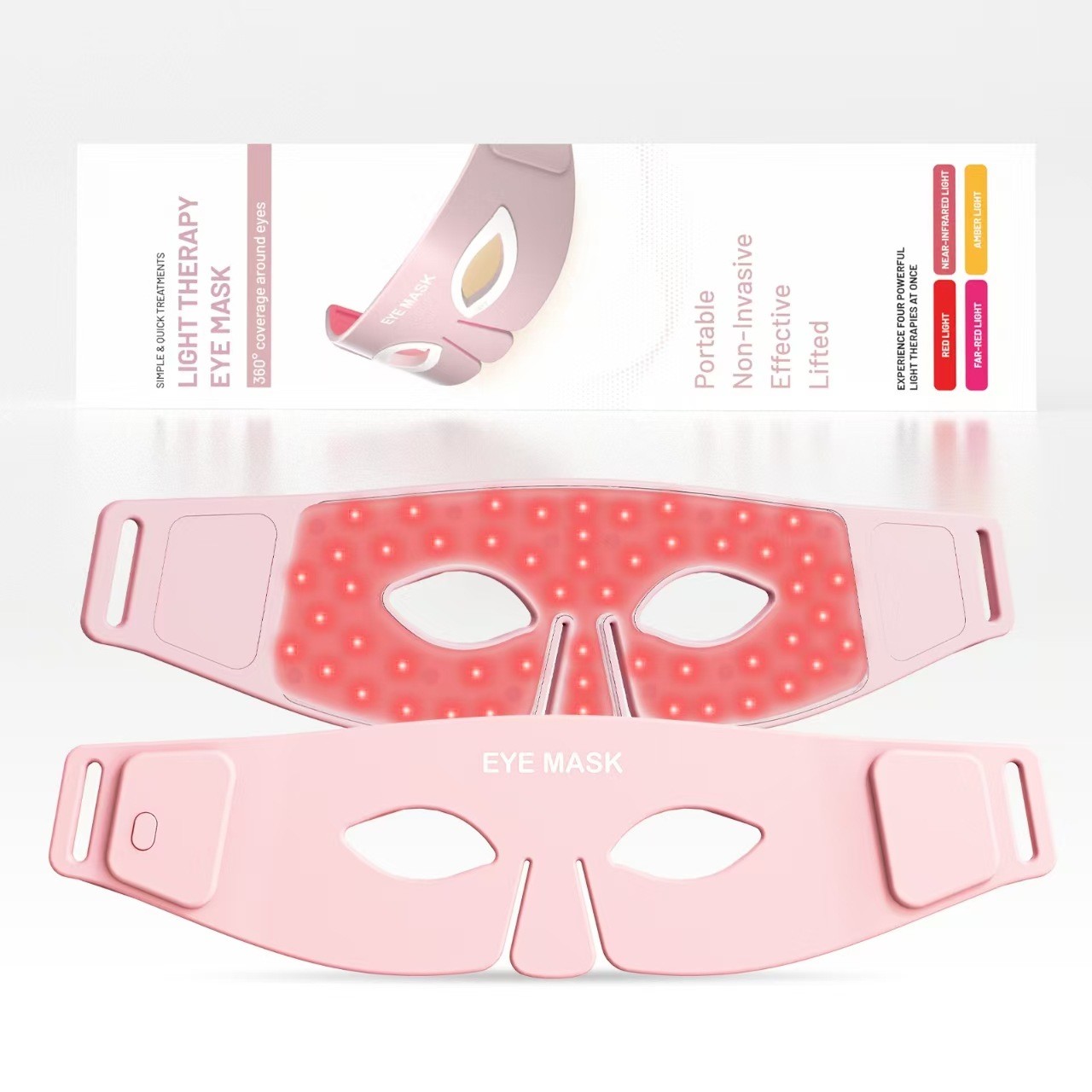 Silicone Eye Beauty Instrument Home Wearable Eye Protection Instrument Red Light