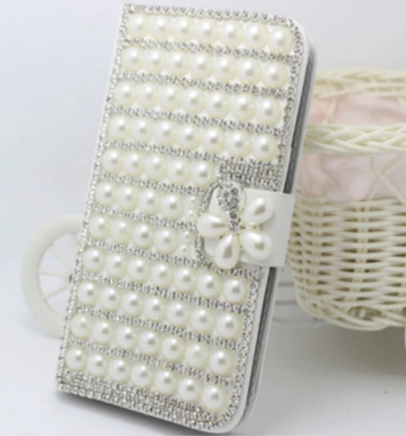 Leather Case For Phone Case All-inclusive Rhinestone