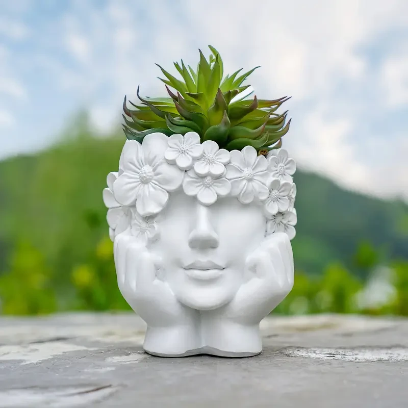 1pc of Face Flower Pot