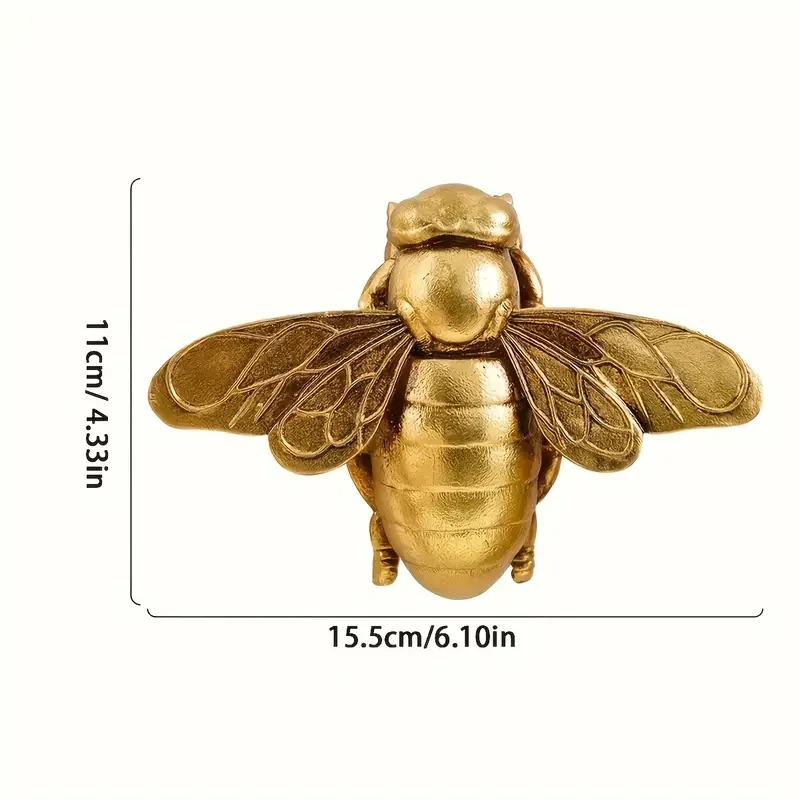1pc Art Deco Resin Honeybee Home Decor