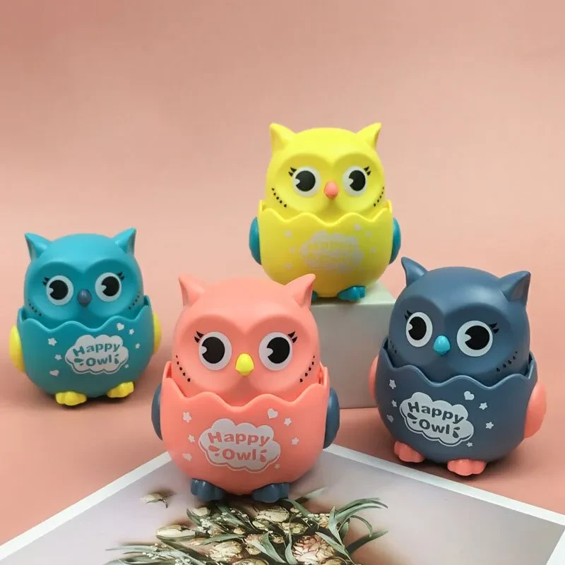Explosive Children's Toy Press Sliding Owl