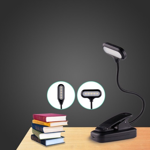Bedside Reading Clip Lamp USB Charging Hose Lamp Led Desk Lamp
