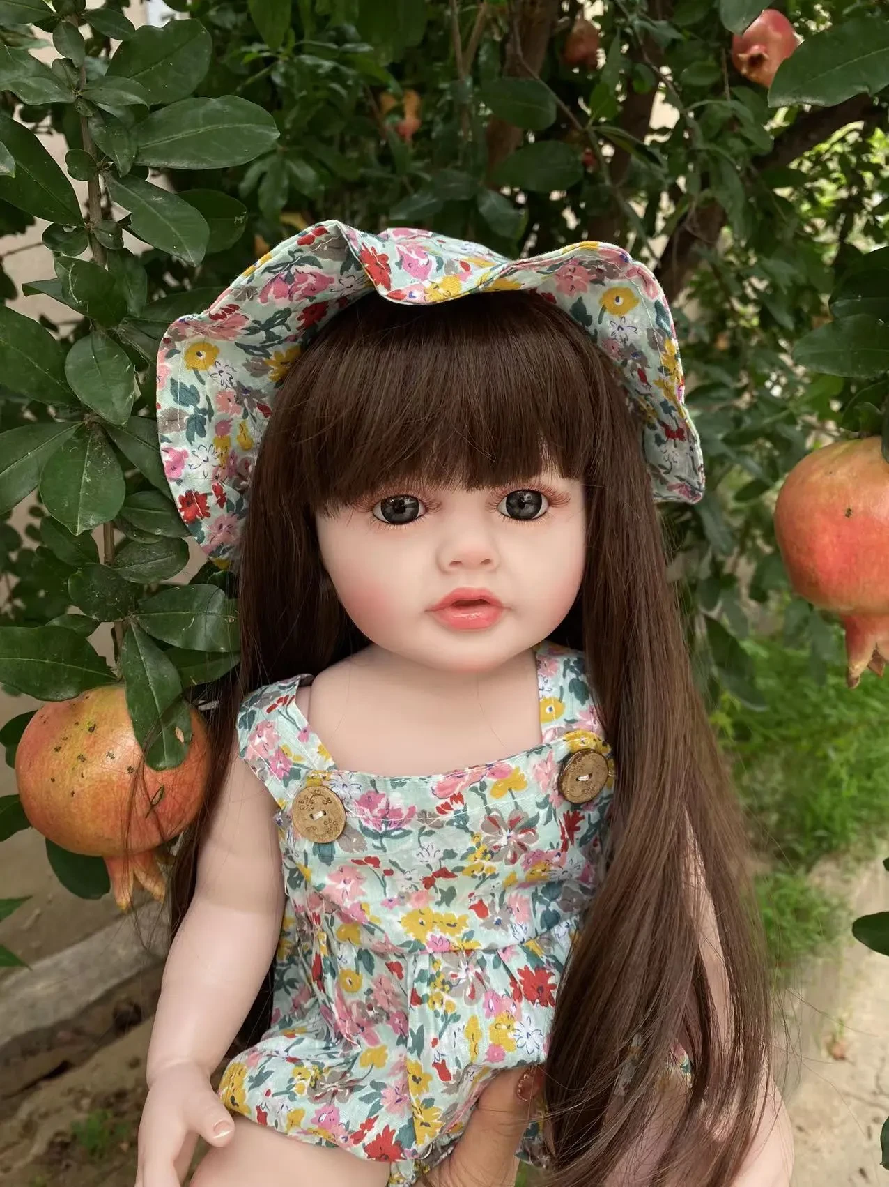 55cm Simulation Cute Baby Girl Toy