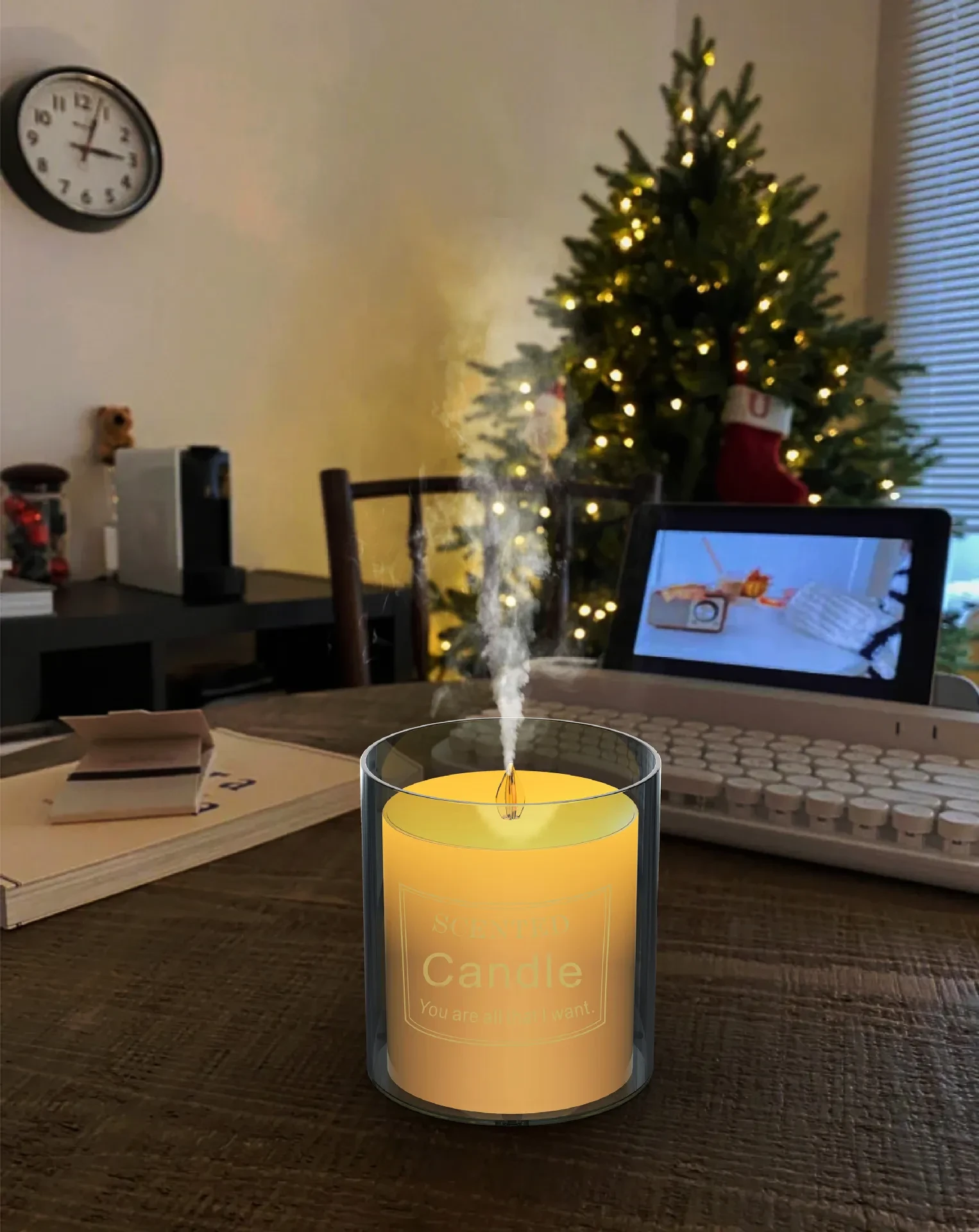 glass candle diffuser