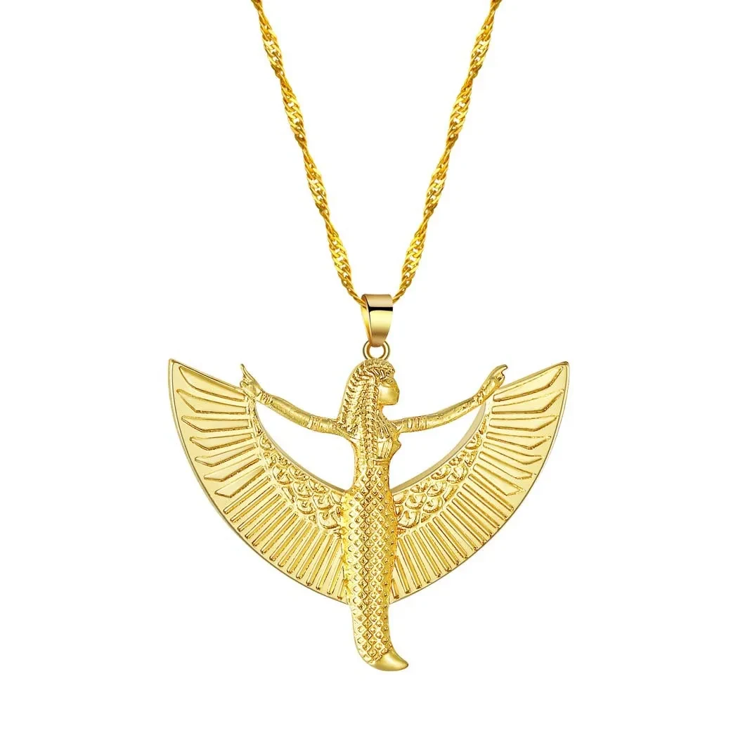 New Alloy Pendant Necklace Isis Goddess