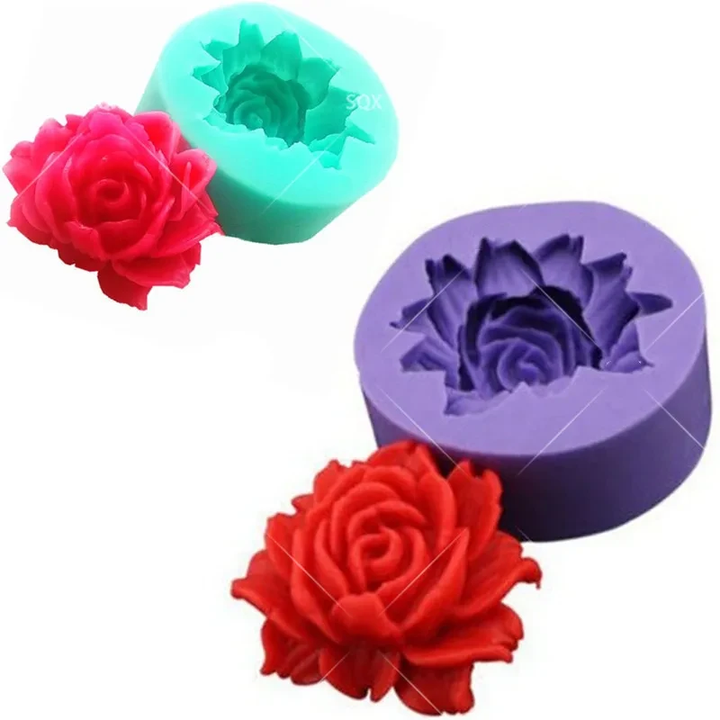 Three Dimensional Type Of Flowers Baking Silicone Tools