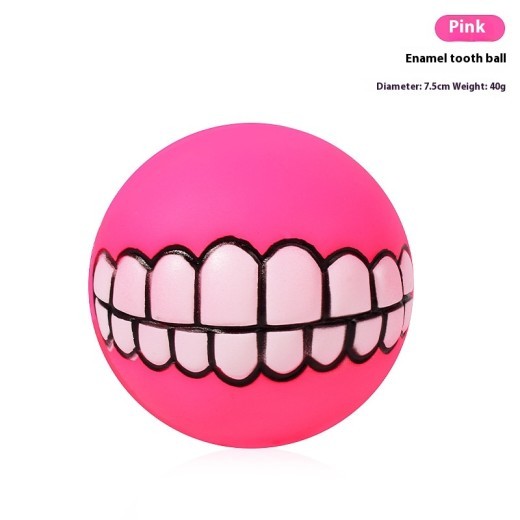 Vocalization Bite-resistant Molar Pet Toy Ball