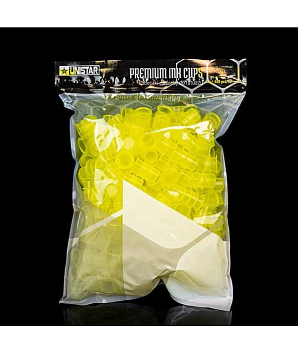 Yellow Ink Cups  500 Pcs