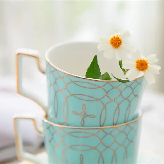 Home British Afternoon Tea Coffee Cup Set European Style