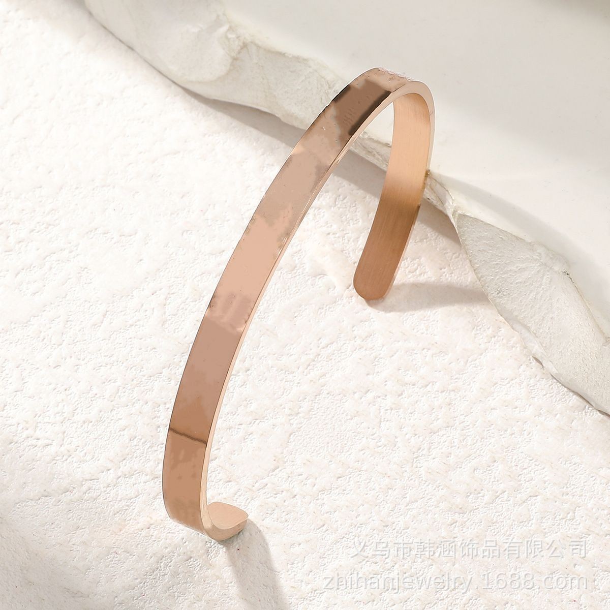 Adjustable Simple Style Bracelet With English Letters